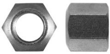 DIN 6330 Гайка шестигранная высокая, высота ~ 1.5 d, форма В, стальная, оцинкованная, нержавеющая ГОСТ 15523