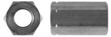 DIN 6334 Гайка втулка шестигранная удлиненная JHS, особо высокая, высота ~ 3 d